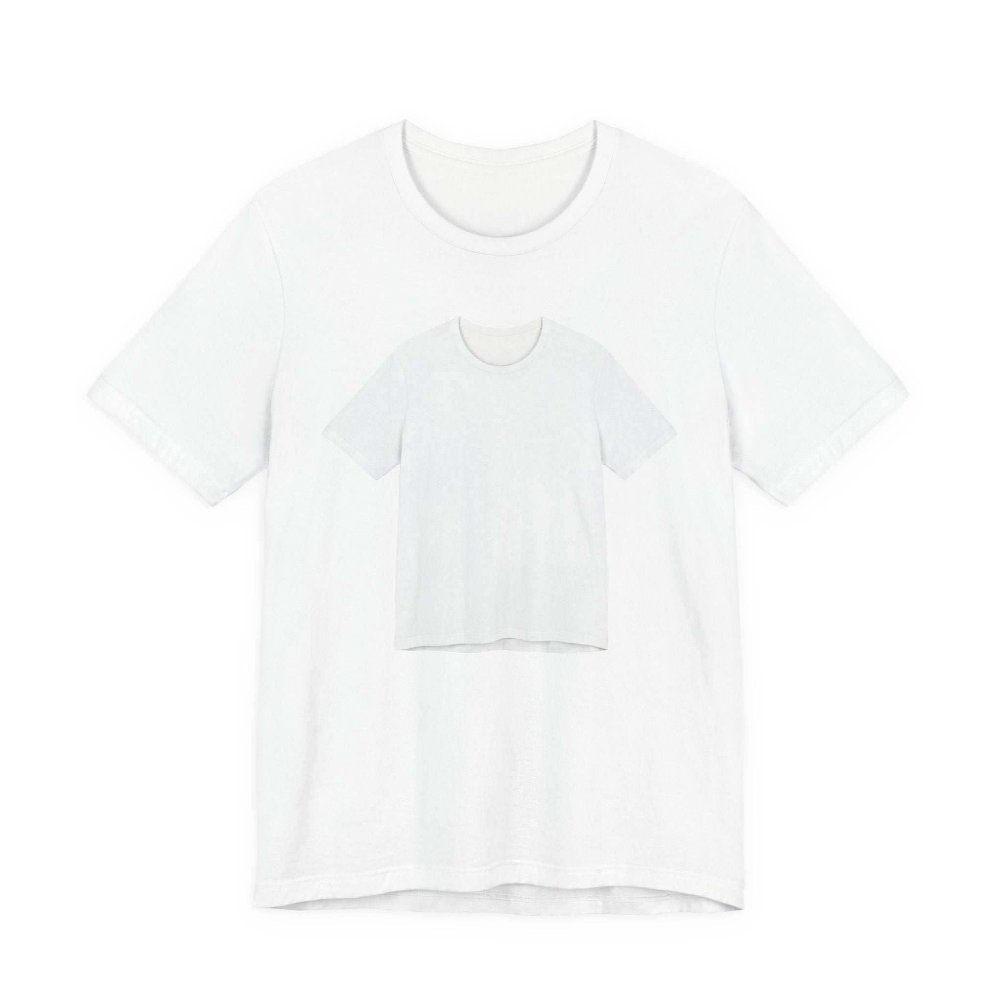 A T-SHIRT… WEARING A T-SHIRT. YEAH. WE WENT THERE.