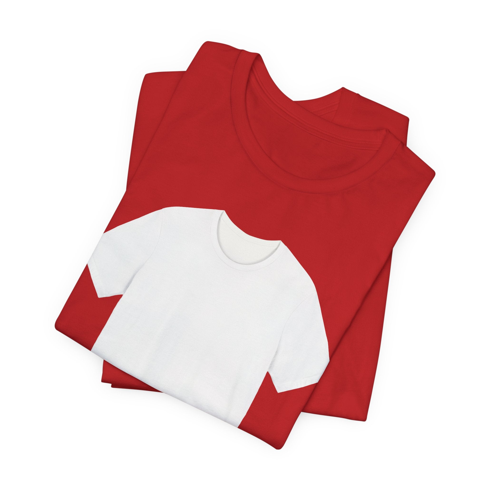 A T-SHIRT… WEARING A T-SHIRT. YEAH. WE WENT THERE.
