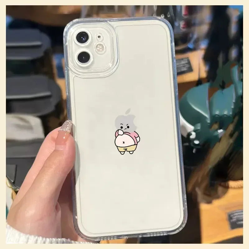 🥹 CUTE STICK FIGURE IPHONE CASE