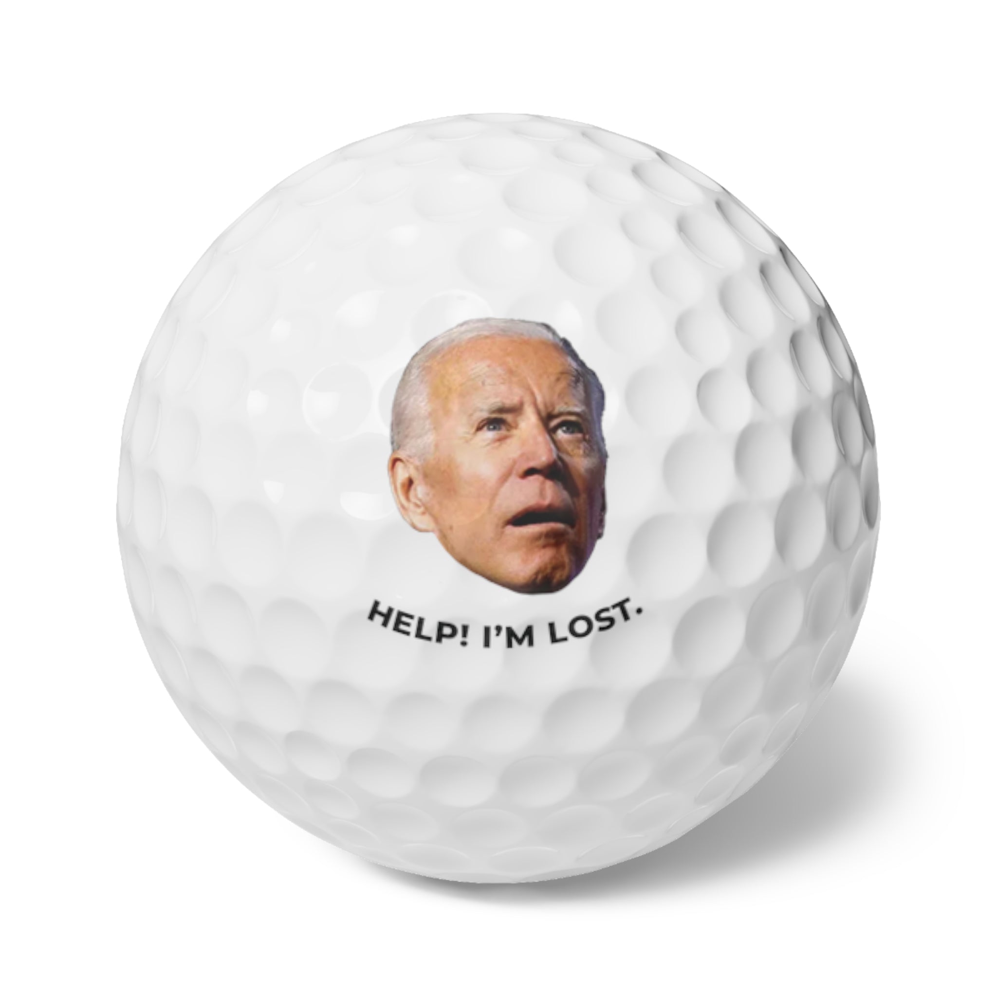 6 Golf Balls For Extremely Bad Players - "Help! I'm Lost" Joe Biden Edition