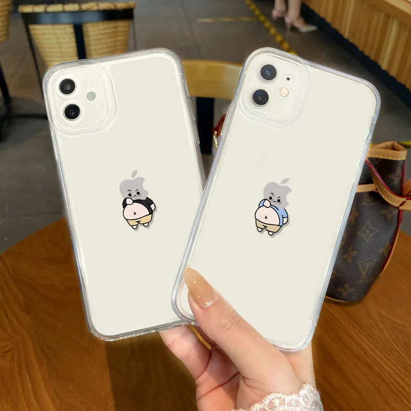 🥹 CUTE STICK FIGURE IPHONE CASE